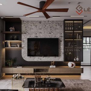 Kệ tivi sang trọng đẹp đẳng cấp phòng khách LG-KTV243