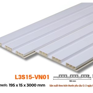 Lam 3 Sóng SPC 15mm Sồi Trắng L3S15-VN01 - Hthsaigon.com