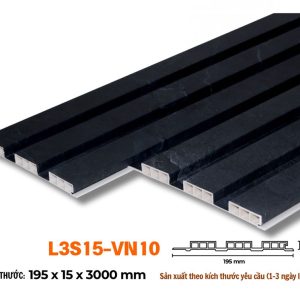 Lam 3 Sóng SPC 15mm Vân Gỗ Nổi 3D L3S15-VN10 - Hthsaigon.com