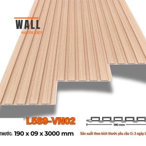 Lam 5 Sóng SPC 9mm Sồi Vàng Nhạt L5S9-VN02 - Hthsaigon.com