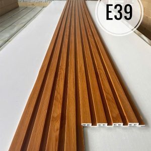 Lam Nhựa Giả Gỗ Ốp Tường, Ốp Trần 4 Sóng E39 - Hthsaigon.com