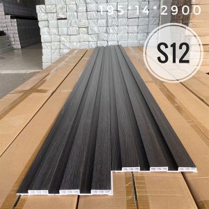 Lam Nhựa Giả Gỗ Ốp Tường, Ốp Trần S12 - Hthsaigon.com
