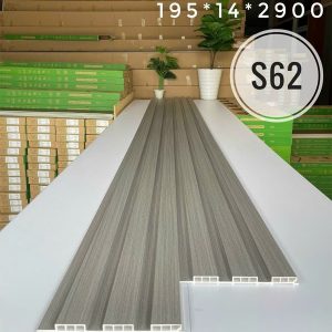 Lam Sóng Nhựa Giả Gỗ Ốp Tường, Ốp Trần S62 - Hthsaigon.com