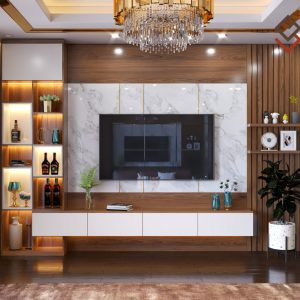 Mẫu kệ tivi gỗ công nghiệp LG-KTV200