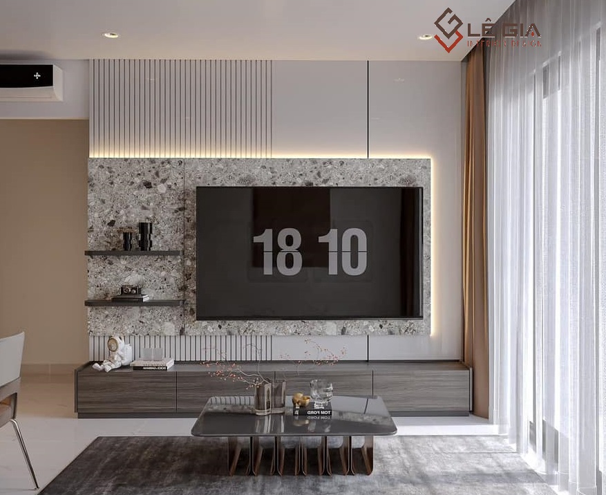 Mẫu kệ tivi gỗ công nghiệp LG-KTV240