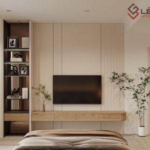 Mẫu kệ tivi gỗ công nghiệp LG-KTV260