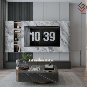 Mẫu Kệ Tivi Phòng Khách Đẹp Đẳng Cấp LG-KTV233