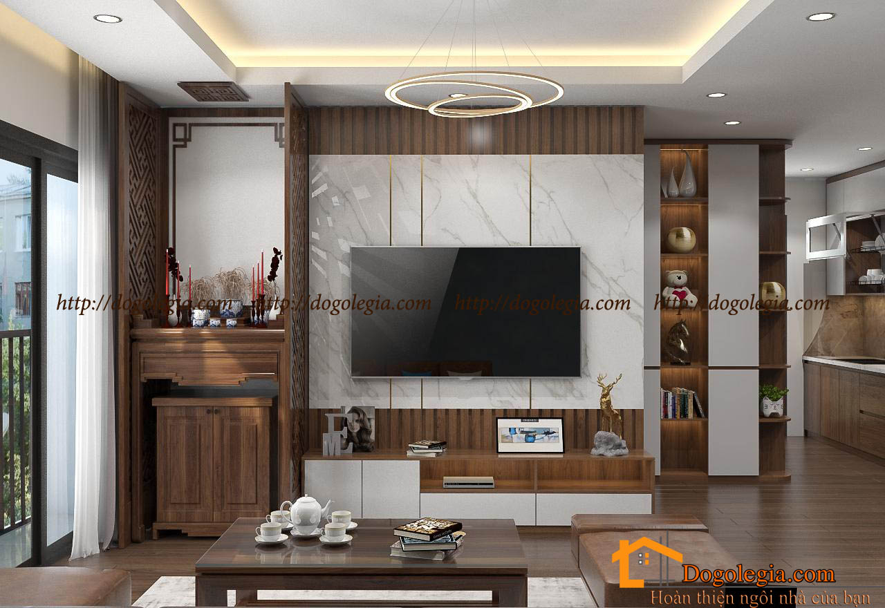 Mẫu kệ tivi phòng khách hiện đại LG-KTV201