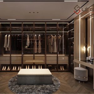 Mẫu tủ quần áo cánh kính đẹp đẳng cấp LG-TQA258