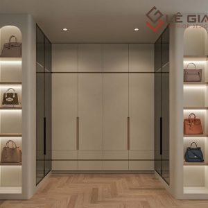Mẫu tủ quần áo hiện đại LG-TQA284
