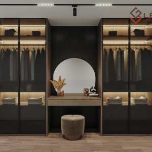 Tủ quần áo cánh kính hiện đại đẳng cấp LG-TQA261