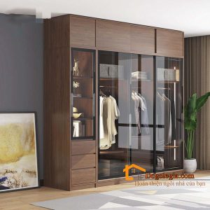 Tủ quần áo cánh kính hiện đại LG-TQA176