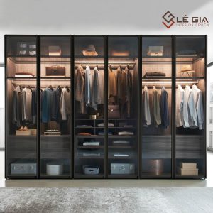 Tủ quần áo cánh kính hiện đại LG-TQA235