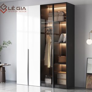 Tủ quần áo cánh kính hiện đại LG-TQA248