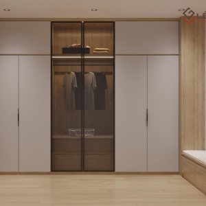 Tủ quần áo cánh kính hiện đại thời thượng LG-TQA262