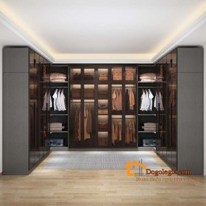 Thiết kế tủ áo cánh kính hiện đại cao cấp LG-TQA171